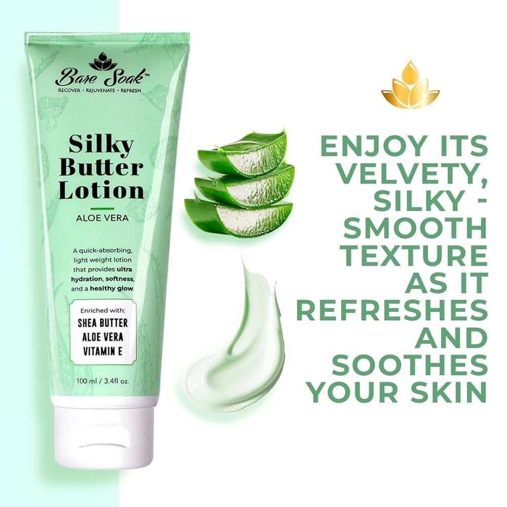 NWT Cucumber Scented - Bare Soak, Silky Butter Lotion - Picture 4 of 10